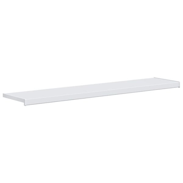 vidaXL F&ouml;nsterbr&auml;da Vit 140 x 35 x 4,5 cm PVC