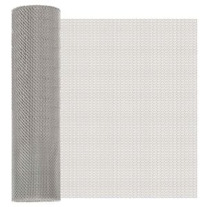 vidaXL N&auml;tduk 40 x 1000 cm 8 Mesh Rostfritt st&aring;l 201 Silver