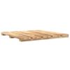 vidaXL Terrassplattor 30 pcs Brun 50 x 50 cm Gr&ouml;n impregnerad furug