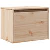 vidaXL V&auml;ggsk&aring;p 45x30x35 cm massiv furu