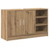 vidaXL Badrumssk&aring;p Artisan Ek 90 x 29 x 55 cm Konstruerat tr&auml;