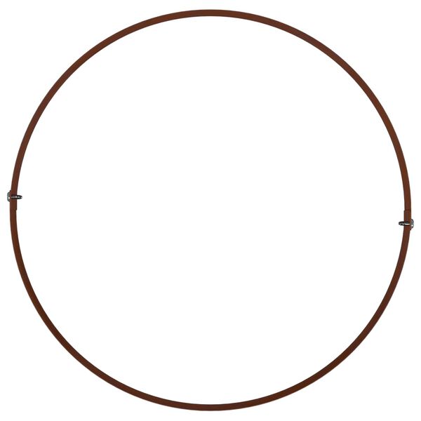 vidaXL Krukring Brun 30 x 30 x 20 cm V&auml;derbest&auml;ndig st&aring;l