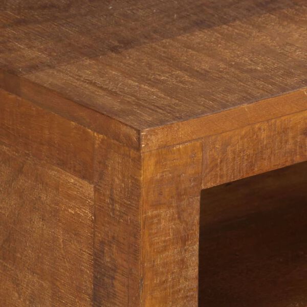 vidaXL TV-b&auml;nk 120x30x40 cm massivt mangotr&auml;