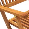 vidaXL Hopf&auml;llbar matgrupp f&ouml;r tr&auml;dg&aring;rden 7 delar massivt akaciatr&auml;