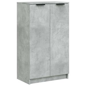 vidaXL Skosk&aring;p betonggr&aring; 59x35x100,5 cm konstruerat tr&auml;