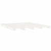 vidaXL S&auml;ngram utan madrass vit 160x200 cm massiv furu