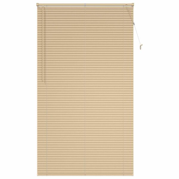 vidaXL Persienn Justerbar Ljusbrun med M&ouml;nster 213 x 110 cm PVC