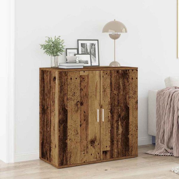 vidaXL Sideboard Gammalt tr&auml; 79 x 38 x 80 cm Konstruerat tr&auml;