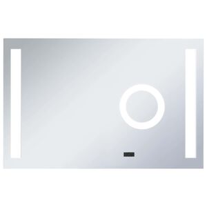 vidaXL Badrumsspegel LED med touch-sensor 100x60 cm