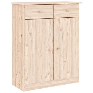 vidaXL Skosk&aring;p ALTA 77x35x96 cm massiv furu