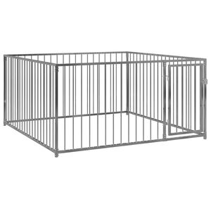 vidaXL Hundg&aring;rd f&ouml;r utomhusbruk 200x200x100 cm