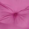 vidaXL Palldyna rosa 80x80x12 cm tyg