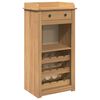 vidaXL Vinsk&aring;p PANAMA 57x40x111,5 cm massiv furu