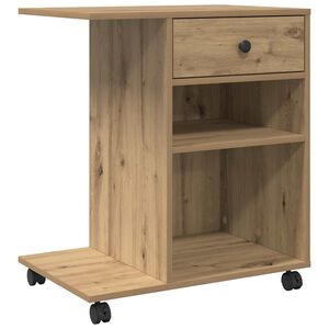 vidaXL Skrivarst&auml;ll Artisan-ek 60 x 40 x 68,5 cm Konstruerat tr&auml;