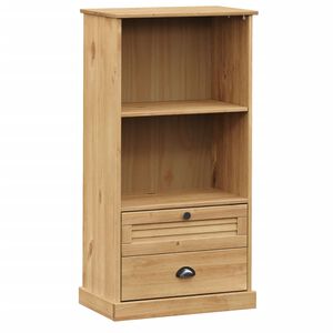 vidaXL Bokhylla VIGO 60x35x114,5 cm massiv furu