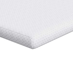 vidaXL Madrasskydd Vit 70 x 200 cm Jacquard tyg