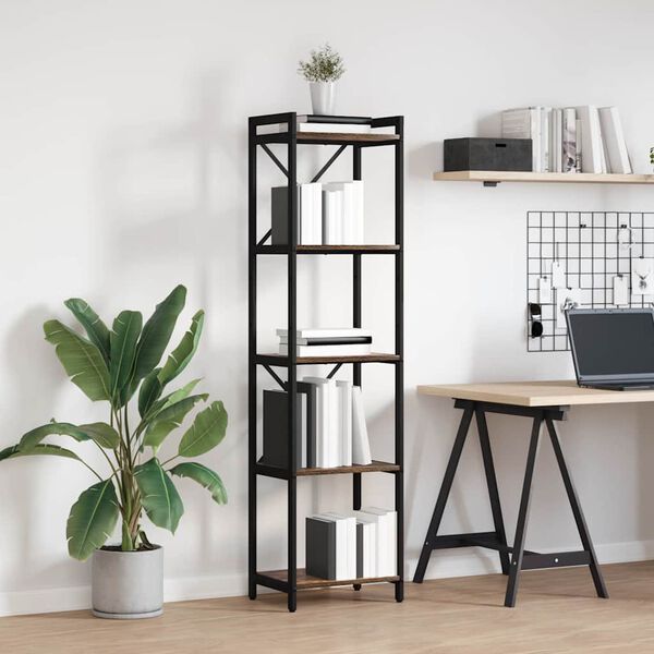 vidaXL Hyllsystem R&ouml;kt ek 40 x 30 x 155 cm Konstruerat tr&auml;