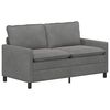 vidaXL Soffa M&ouml;rkgr&aring; 156 x 81 x 87,5 cm Sammet