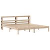 vidaXL Sängram utan madrass 180x200 cm massiv furu