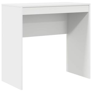 vidaXL Skrivbord Vit 80 x 40 x 76 cm