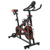 vidaXL Spinningcykel Vexor Sport 120 kg Svart och R&ouml;d