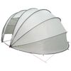 vidaXL Poolt&auml;lt Dome Gr&aring; 538 x 440 x 204 cm