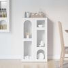 vidaXL Sideboard H&ouml;gblanka vita 59 x 35 x 100,5 cm Konstruerat tr&auml;