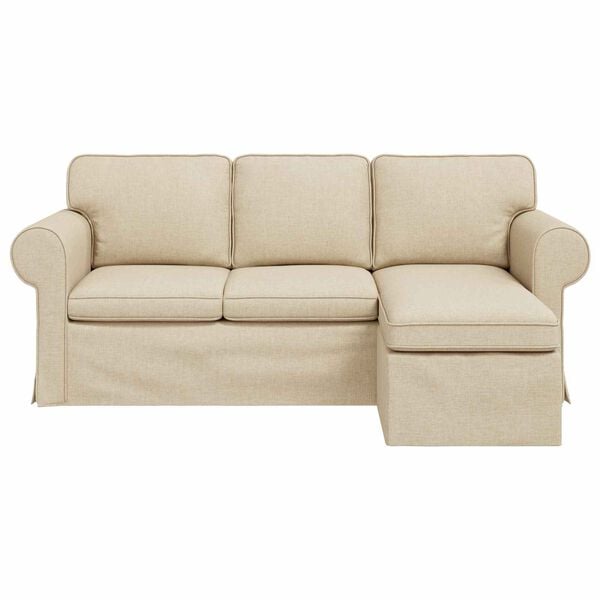 vidaXL Soffa Kr&auml;m