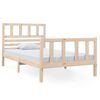 vidaXL S&auml;ngram massiv furu 90x190 cm