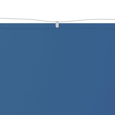 vidaXL Markis vertikal blå 60x1000 cm oxfordtyg
