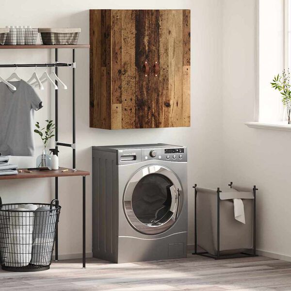 vidaXL Väggskåp Brun 69.5 x 34 x 90 cm Konstruerat trä