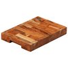 vidaXL Skärbräda 30x21x4 cm massivt akaciaträ