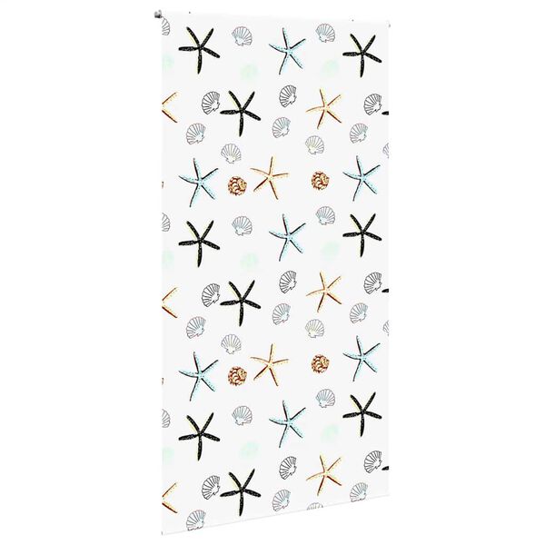 vidaXL Rullgardin f&ouml;r dusch 130x240 cm tyg bredd 126 cm