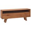 vidaXL TV-b&auml;nk 110x30x45 cm massiv teak