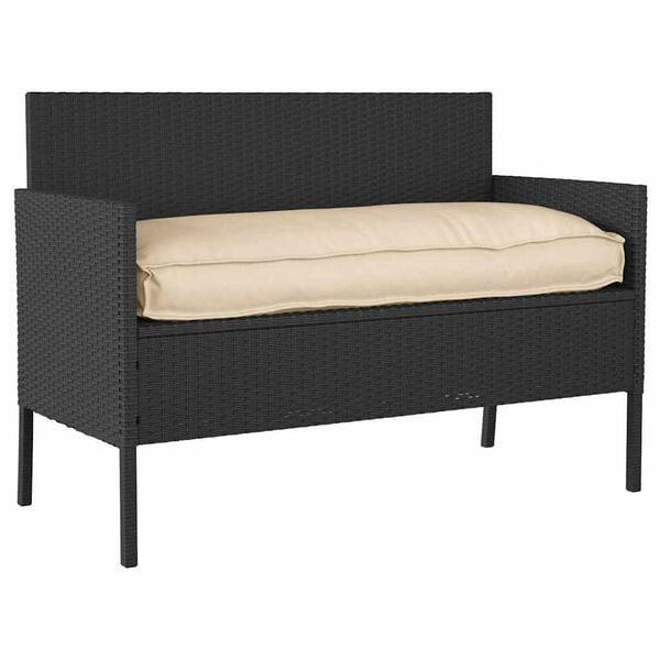 vidaXL Palldyna f&ouml;r sits / ryggst&ouml;d Beige 120 x 50 x 12 cm Oxford tyg