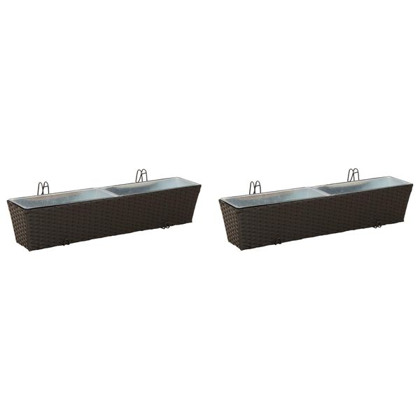 vidaXL R&auml;cke Metall