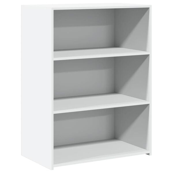 vidaXL Sk&auml;nk vit 70x41x93 cm konstruerat tr&auml;