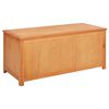 vidaXL F&ouml;rvaringsl&aring;da 110 x 45 x 45 cm Massivt Ektr&auml;
