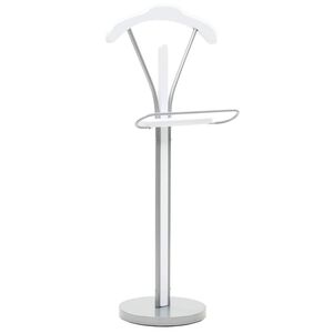 vidaXL Herrbetj&auml;nt 45x35x107 cm vit