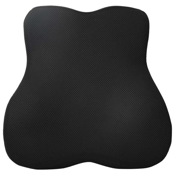 vidaXL Kudde med kudde Justerbar Svart 40 x 40 x 11 cm N&auml;t