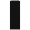vidaXL Väggskåp svart 69,5x32,5x90 cm