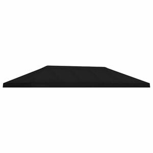 vidaXL Gazebo tak&ouml;verdrag 6 x 3 m Svart Polyester 190