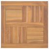 vidaXL Fyrkantig bordsskiva 50x50x2,5 cm massiv teak