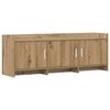 vidaXL TV-sk&aring;p 130 x 33 x 47 cm Artisan-ek Konstruerat tr&auml;