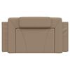 vidaXL Headboard Cushion "Viana" Cappuccino 100 cm Faux Leather