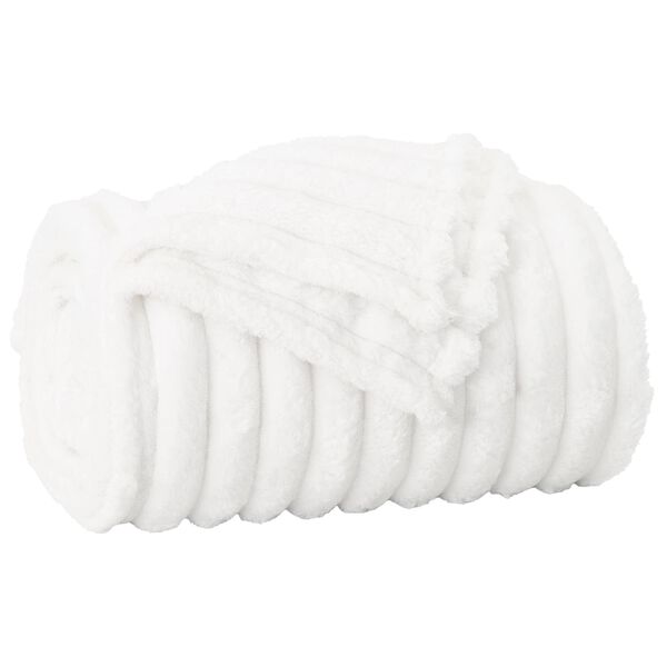 vidaXL Filtar 6 pcs Vit 200 x 150 cm Fleece