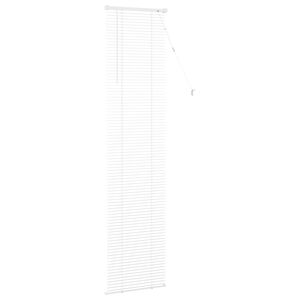 vidaXL Persienn Justerbar Vit 213 x 60 cm PVC