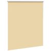 vidaXL Rullgardin m&ouml;rkl&auml;ggningsbeige 135x130 cm tyg bredd 131,6 cm