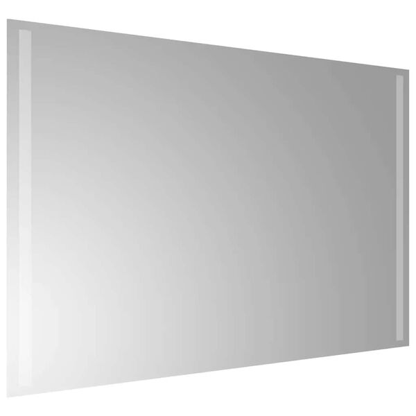 vidaXL Badrumsspegel LED 90x60 cm