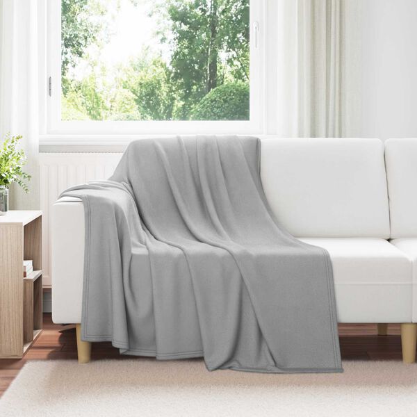 vidaXL Filtar 24 pcs Gr&aring; 200 x 150 cm Fleece